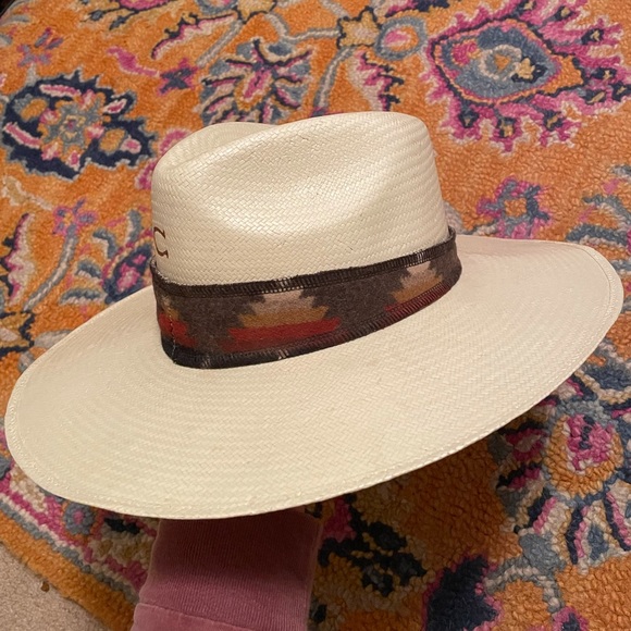 Charlie 1 horse Pendleton straw hat - Picture 12 of 13